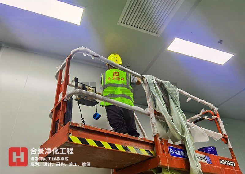 鋰電池?zé)o塵車間廠房建設(shè)施工中 鋰電池?zé)o塵車間廠房建設(shè)施工中